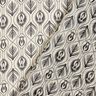 Chiffong art déco-mönster – svart/vit,  thumbnail number 4