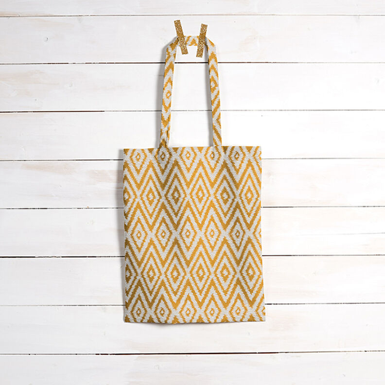 Outdoortyg jacquard Etno – senap,  image number 7