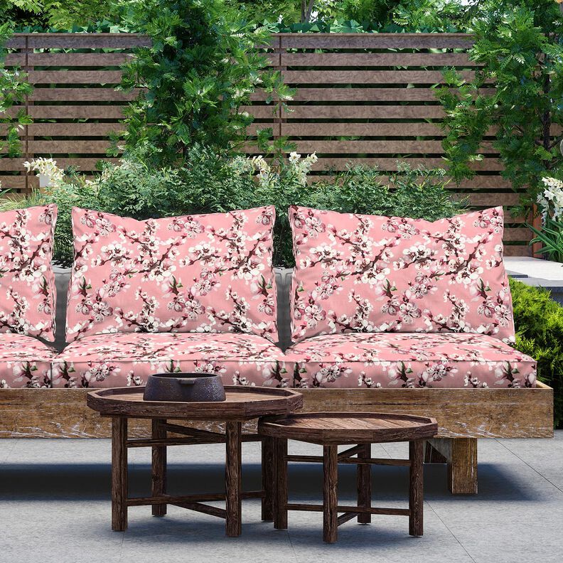 Outdoortyg Canvas körsbärsblommor – ljusrosa, image number 7