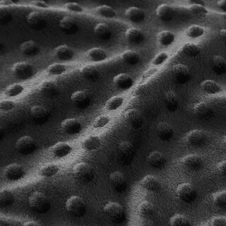 Mysfleece präglade prickar – svart, 