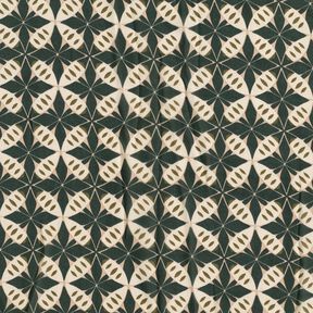 Chiffong cirklar och romber &ndash; svart/yllevit, 