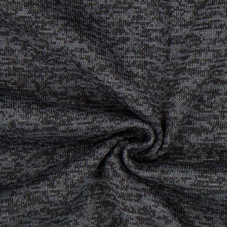 Stickad fleece 8 – antracit,  image number 1