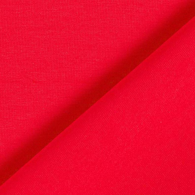 Bomullsjersey medium enfärgad – rött,  image number 5
