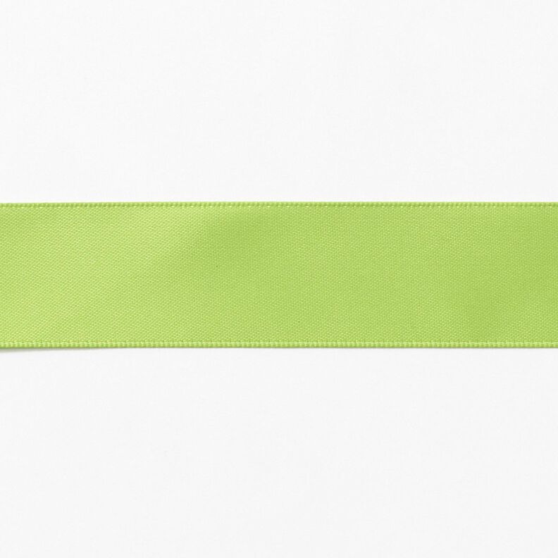 Satinband [25 mm] – äppelgrönt,  image number 1