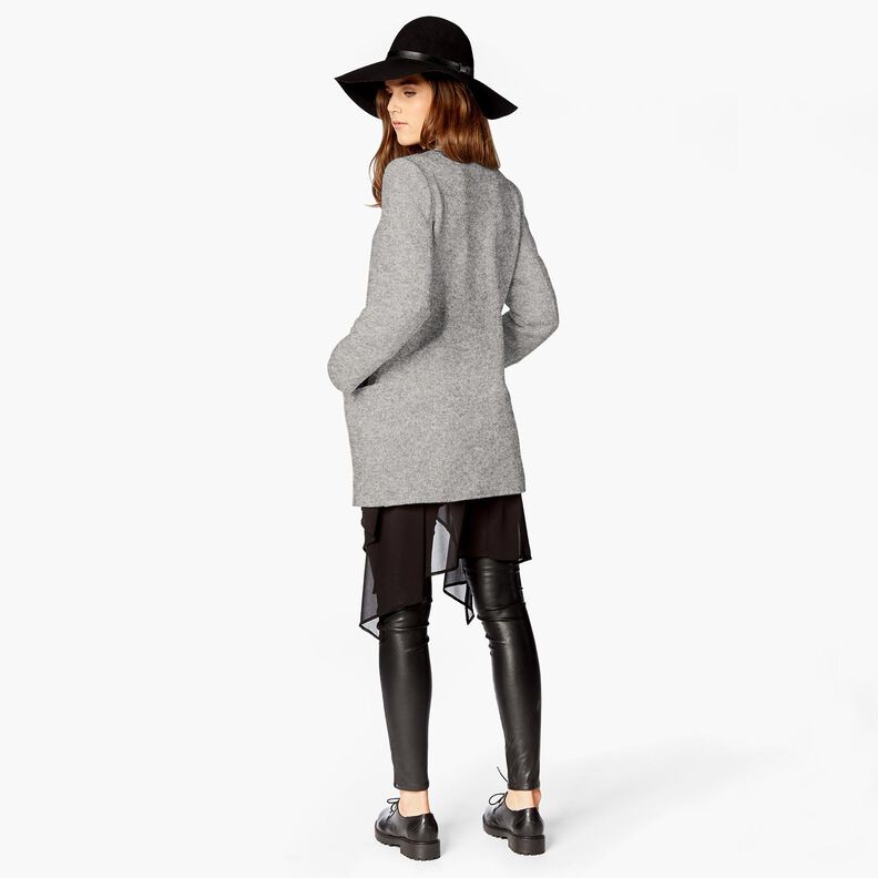 Ullfleece ren nyull Melange – grå,  image number 5