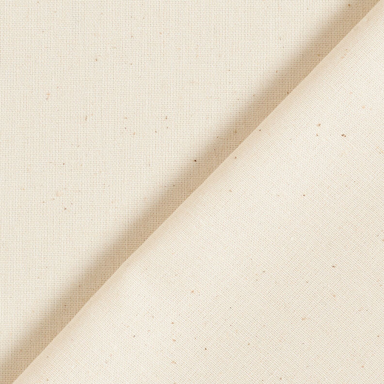 Bomullstyg Kretong Enfärgat – kräm,  image number 3