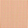 Bäckebölja Bomull vävt rutmönster – terracotta/ljusbeige,  thumbnail number 1