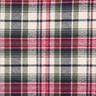 Bomullsflanell Rutigt | Poppy Fabrics – oliv/rött,  thumbnail number 1