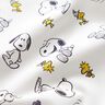 Bomullspoplin licenstyg Snobben & Woodstock | Peanuts ™ – vit,  thumbnail number 2