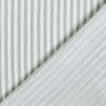 Muslin/Dubbel-krinkelväv Dubbelsidigt Ränder – vass/vit,  thumbnail number 1