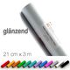 Självhäftande vinylfolie glänsande [21cm x 3m] – ljusgul,  thumbnail number 2