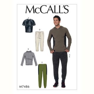 Herr - Topp|Pullover|Byxor, McCalls 7486 | 46 - 52, 