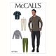 Herr - Topp|Pullover|Byxor, McCalls 7486 | 46 - 52,  thumbnail number 1