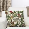Jacquard Gobeläng Monstera-palm – grön/rött,  thumbnail number 8