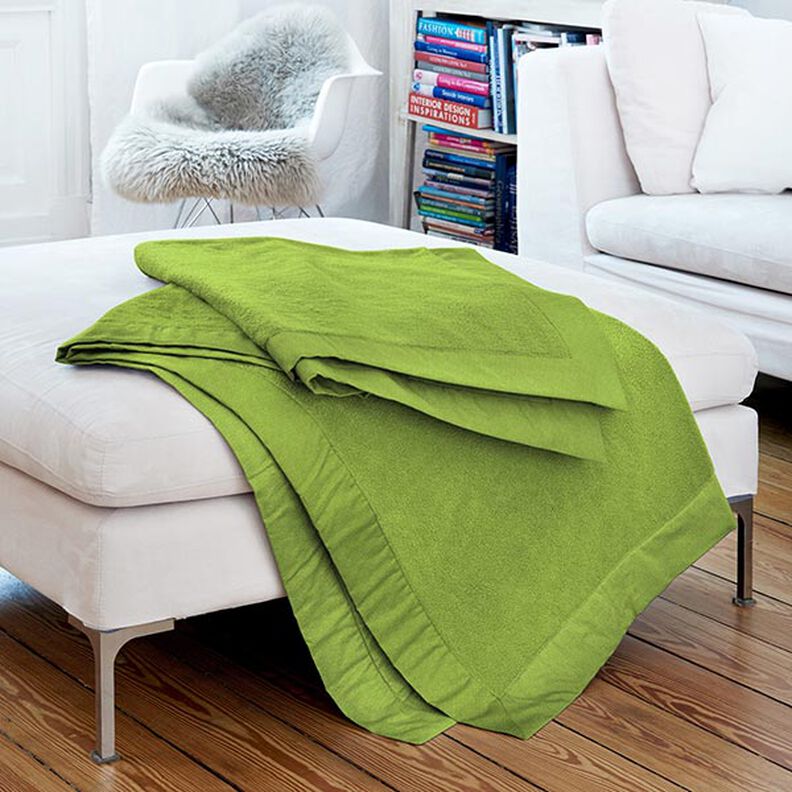 Antipilling Fleece – ljusoliv,  image number 5