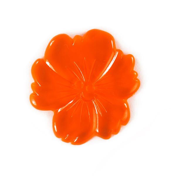 Plastknapp, Neon Flower 3, image number 1