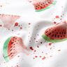 Bomullsjersey vattenmeloner | Glitzerpüppi – vit,  thumbnail number 1