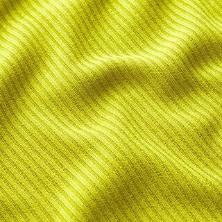 Ribbstickat med ruggad yta Enfärgat | Fibre Mood – äppelgrönt, 