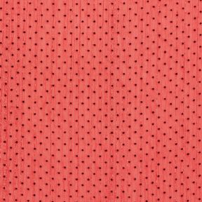 chiffong glitterränder och prickar – röd, 