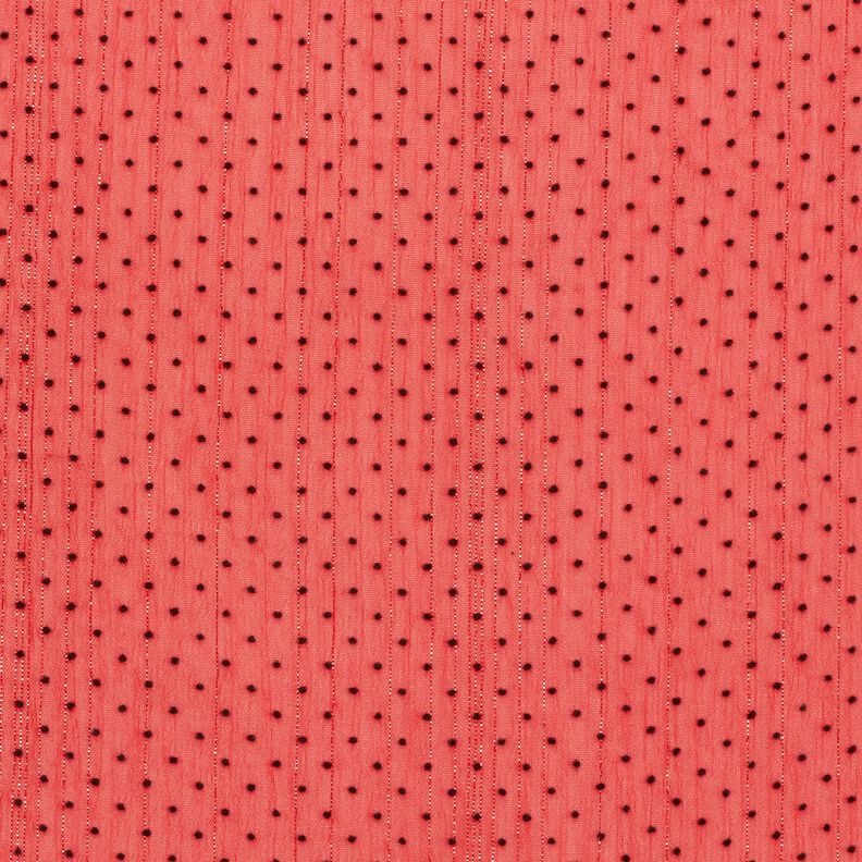 chiffong glitterränder och prickar – rött, image number 1