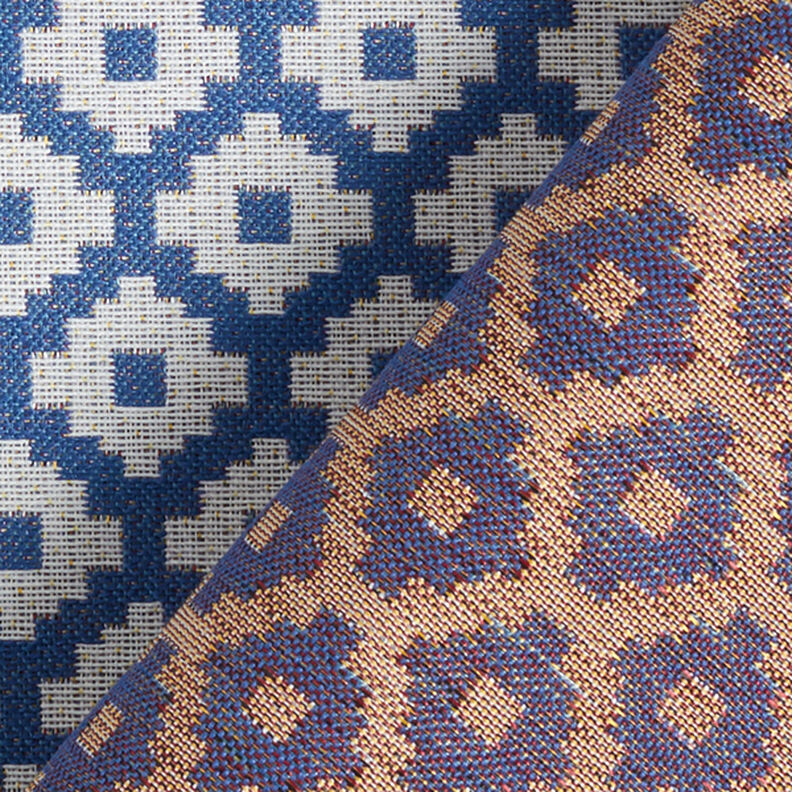 Outdoortyg jacquard Romber – blå,  image number 4