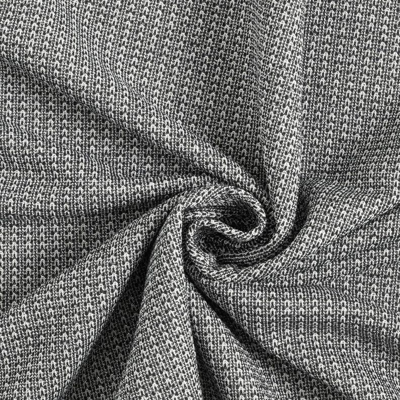 fransk frotté glitter – svart,  image number 4