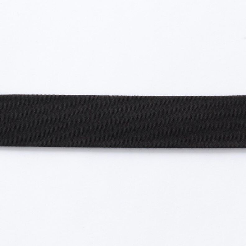 Snedslå ekologisk bomull [20 mm] – svart,  image number 1
