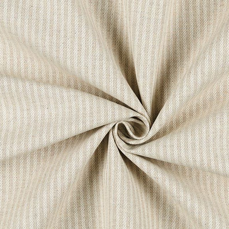 Möbeltyg Jacquard remsan – beige,  image number 2