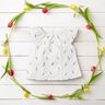 Muslin/Dubbel-krinkelväv småblommor – elfenbensvit,  thumbnail number 6