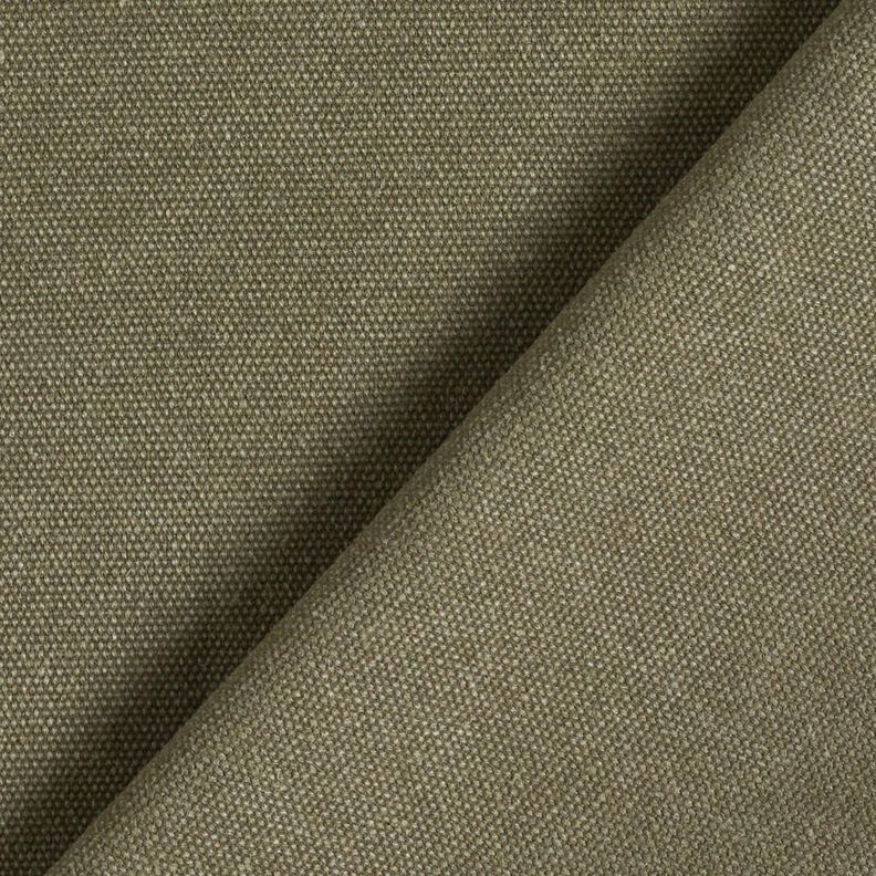 Dekorationstyg Canvas vaxad – khaki,  image number 3