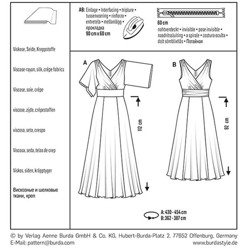 Klänning, Burda 6583,  image number 4