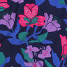 LENZING™ ECOVERO™ viskostyg  Amira Floral | Nerida Hansen – nattblå/intensiv rosa,  thumbnail number 2