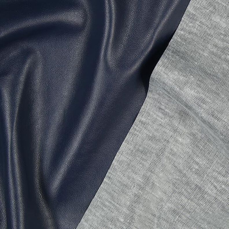 Nappaläderimitation – navy,  image number 4