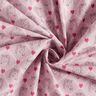 Bomullstyg Kretong hästar och hjärtan rosa – rosa,  thumbnail number 3