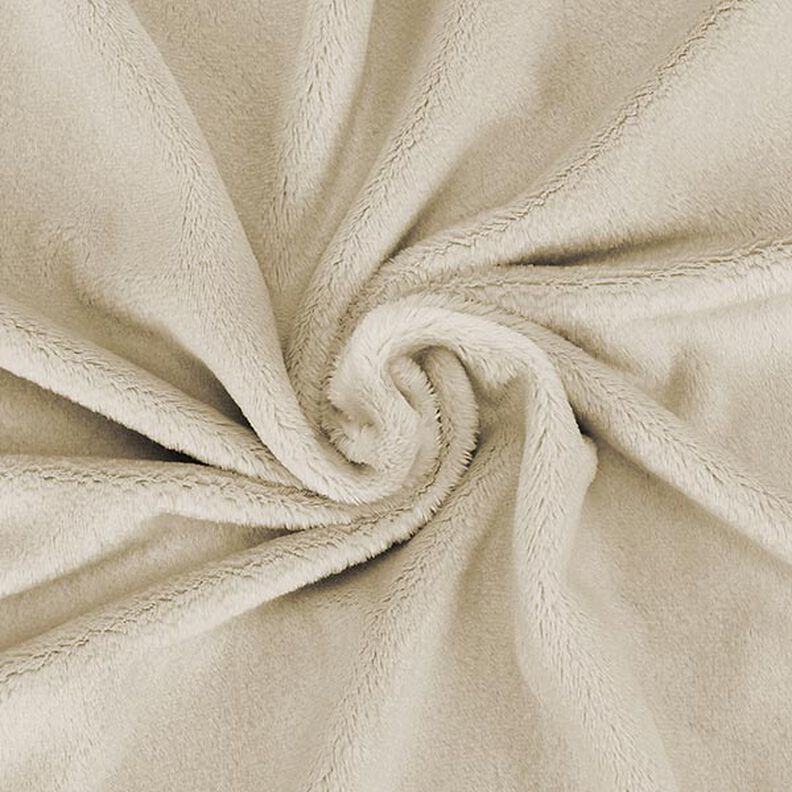 Plysch SNUGLY [1 m x 0,75 m | lugg: 5 mm] - beige | Kullaloo,  image number 2