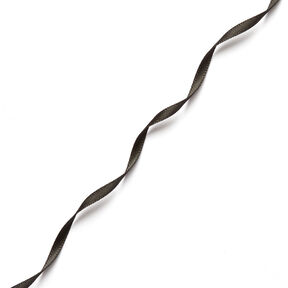 Satinband [3 mm] – svart, 
