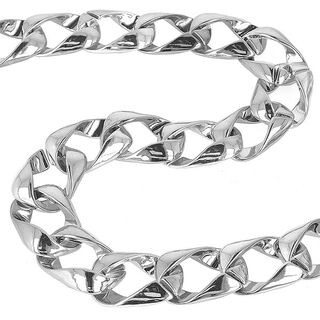 Länkkedja [ Bredd: 25 mm ] – silver, 