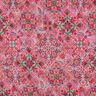 Quiltat tyg Dubbelsidigt romber | Poppy Fabrics – intensiv rosa/grangrön,  thumbnail number 4