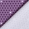 Bomullsjersey Pavo hjärtan | Stoff&Liebe – rödlila/aubergine,  thumbnail number 4