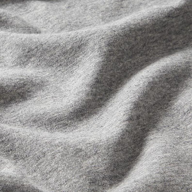 Alpfleece Mjuk sweat Enfärgat – grått,  image number 3