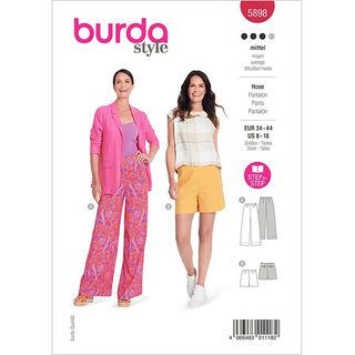 Byxor | Burda 5898 | 34-44, 