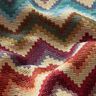 Dekorationstyg Gobeläng Chevron – ljusbeige/kaminrött,  thumbnail number 2