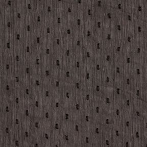 chiffong dobby metallic kritstrecksränder – svart/silvermetallic, 