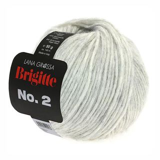 BRIGITTE No.2, 50g | Lana Grossa – silvergrå, 