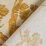 Dekorationstyg Canvas kinesisk trana – beige/currygul,  thumbnail number 4