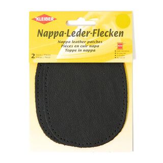Lappar i nappaskinn – svart, 