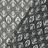 Chiffong ornamentmönster – vit/svart,  thumbnail number 4