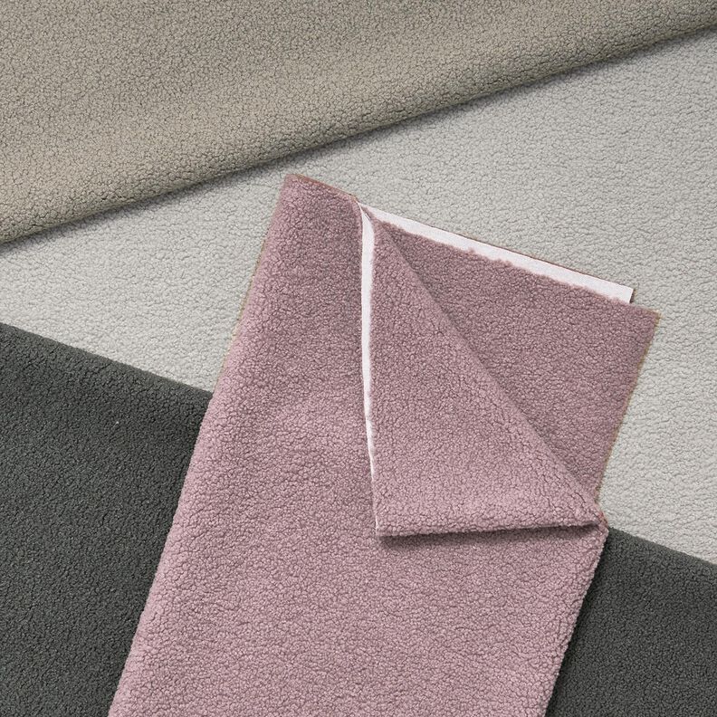 Stoppningstyg fårskinnslook – silvergrå, image number 4