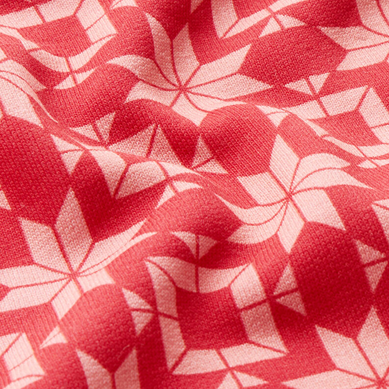 softsweat norgemönster – rött/rosa,  image number 2