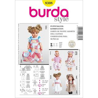 Dockklänningar, Burda 8308, 
